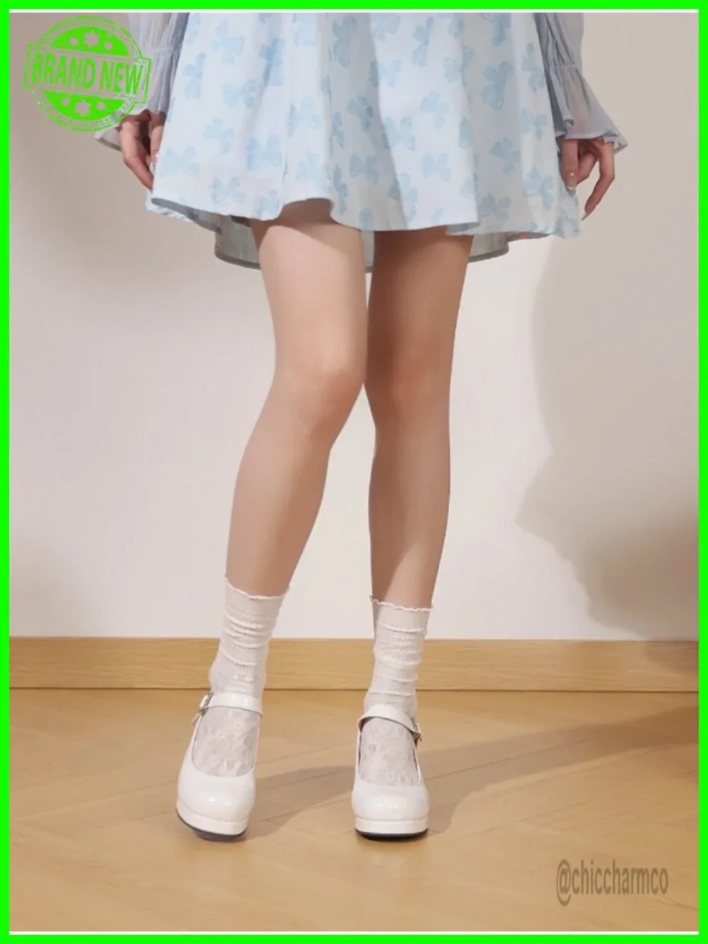 Patent Leather Lolita Mary Jane Platform Chunky Heel Pumps